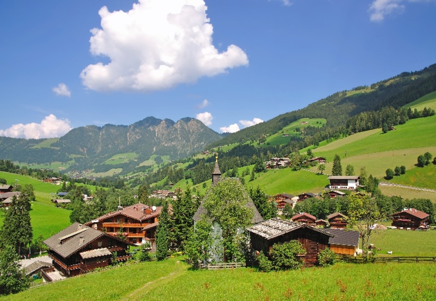 A holiday destination in the Alpbachtal valley, Tyrol