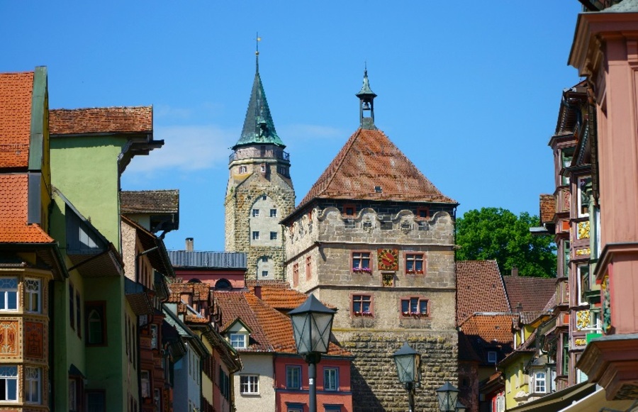 Rottweil, town centre, with the Black Gate