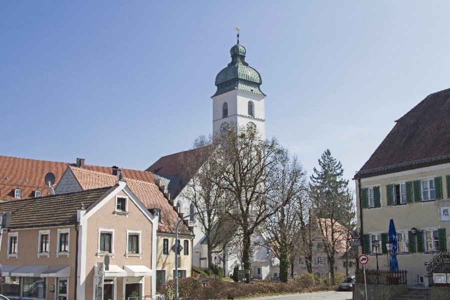 St Sebastian Church in Ebersberg