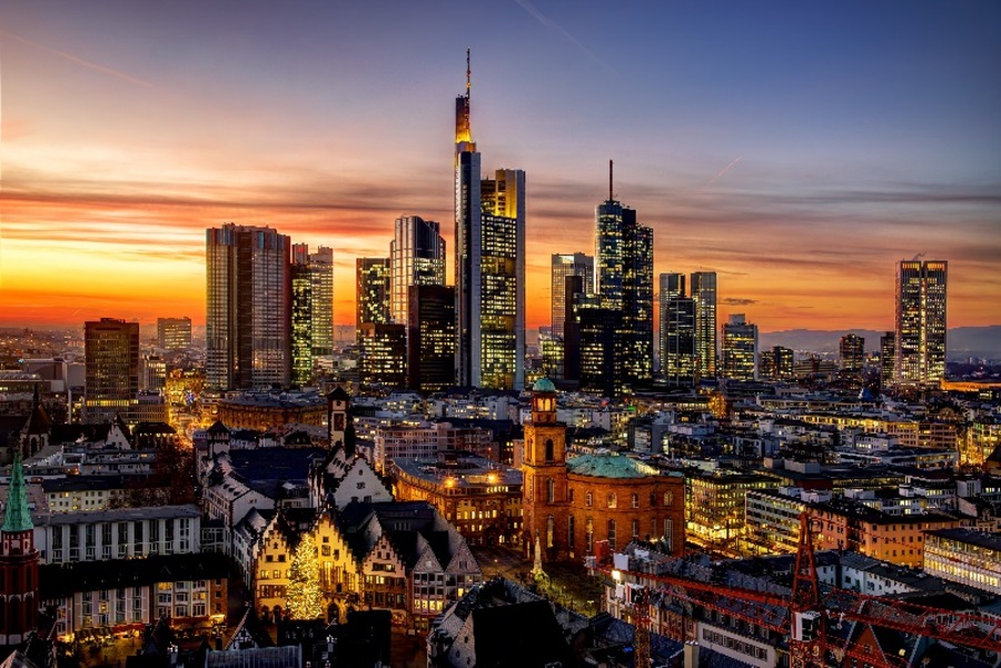 Frankfurt am Main by night