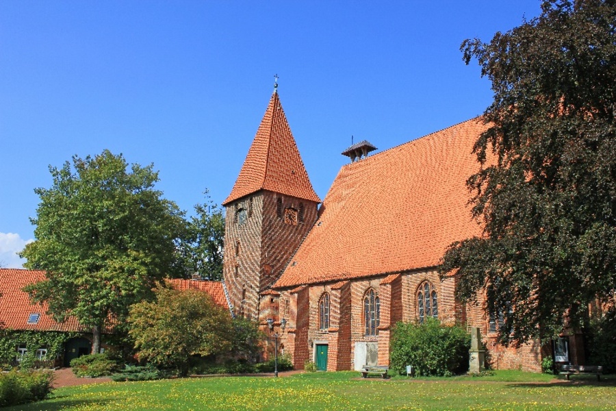 Ebstorf Abbey, near Uelzen (Lüneburger Heide)