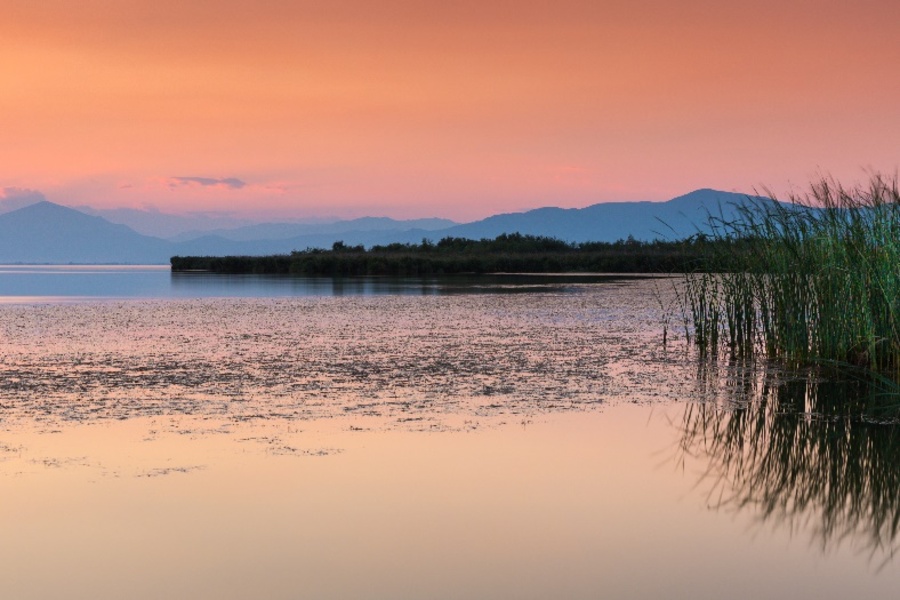 Lake Vistonida, Thrace