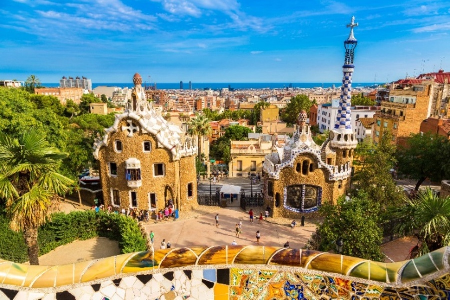 Park Güell in Barcelona