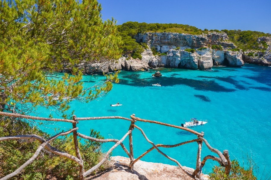 Cala Macarelleta in Menorca