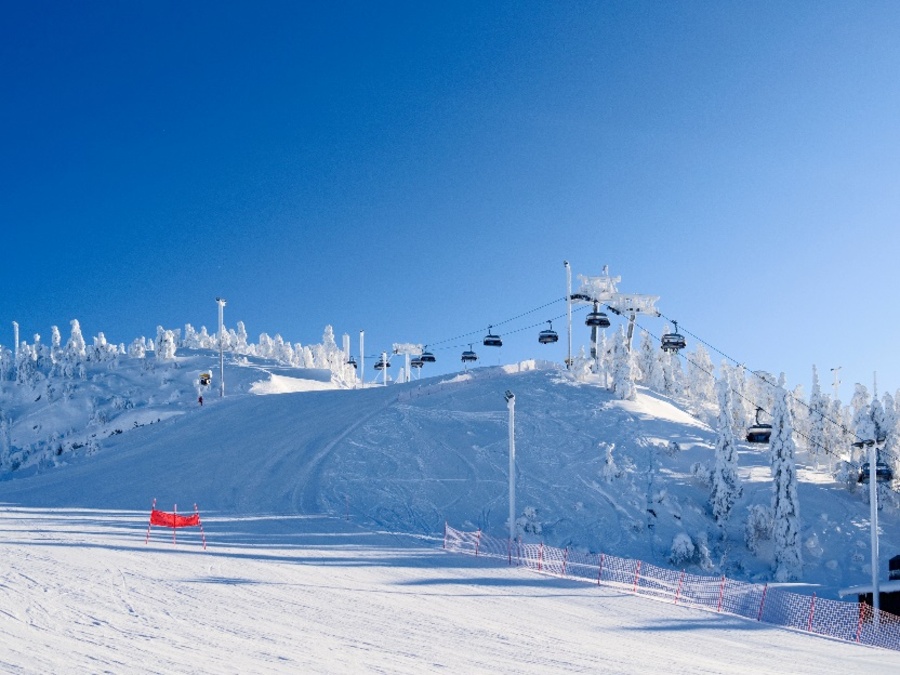Ruka ski resort in Kuusamo