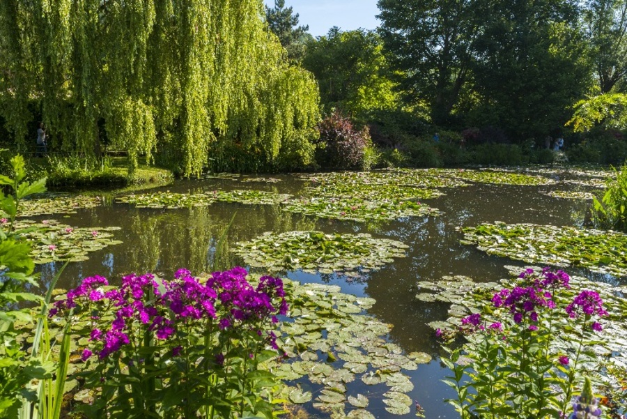 Claude Monet’s gardens at Giverny in Normandy