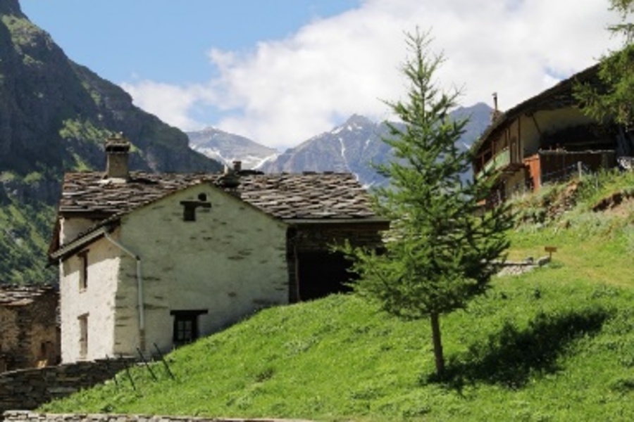  Photographie d’une maison du Queyras