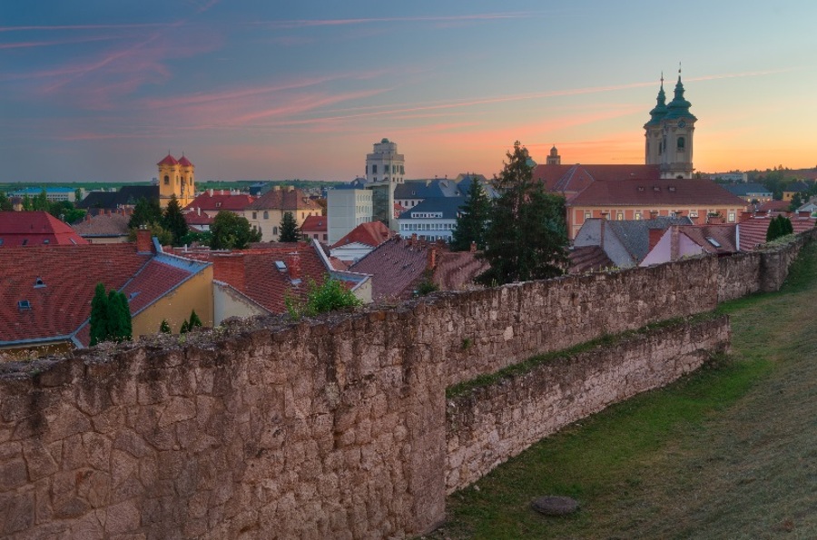Eger from the castle