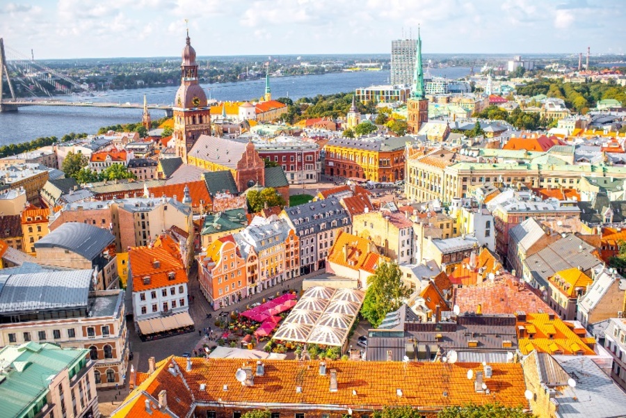 View of Riga