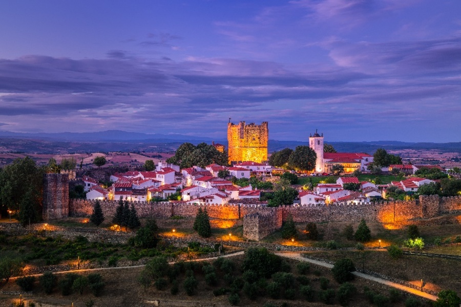 Panoramic view of Bragança