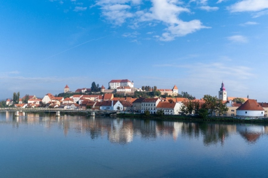 Panoramic picture of Ptuj