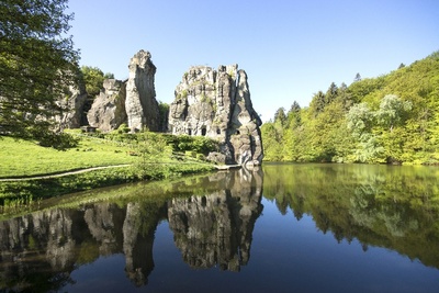 The Externsteine, Teutoburg Forest